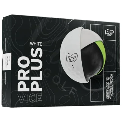 Abbildung von Vice Pro Plus Golfbälle (Modell 2025) (Weiß)