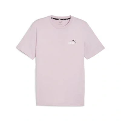 Abbildung von PUMA Herren Essentials+ zweifarbiges T Shirt mit kleinem Logo MGrape Mist Purple