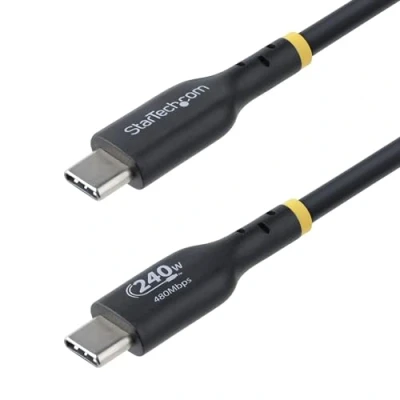 Abbildung von StarTech.com 4 Meter USB C Ladekabel, IF zertifiziert, Schnellladekabel, 240W PD EPR, 2.0 Laptop Ladekabel