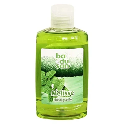 Abbildung von 10er Pack badusan Flüssigseife Melisse 10 x 300 ml langanhaltende Frische Seife Handseife flüssige Seifenspender