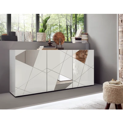 Abbildung von INOSIGN Sideboard &quot;Vittoria&quot;, Breite 181 cm, Front mit Siebdruck und Spiegel