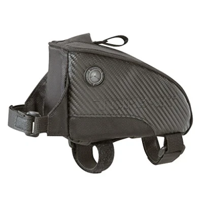Abbildung von Topeak Lenkertasche Fuel Tank Medium Oberrohrtasche Rahmentaschen, Schwarz (Black), 17.5 x 7.5 11 cm, 0.5,