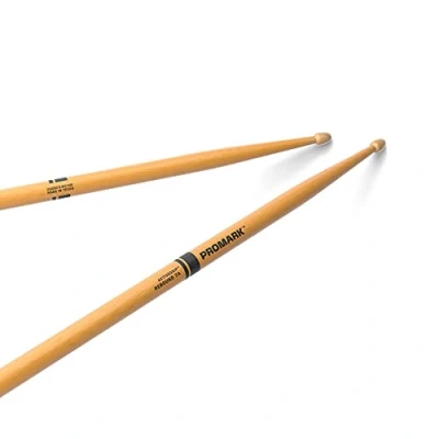 Abbildung von ProMark Schlagzeug Sticks 7A Drum ActiveGrip Wird klebriger, wenn die Hände Schwitzen Active Grip Finish, Eichel Tipp, Hickoryholz 1 Paar
