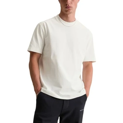 Abbildung von Marc O&#039;Polo Denim Relaxed FIT Tshirt basic, Herren, Größe: Medium, Silky white