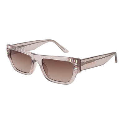 Abbildung von Guess Sonnenbrille, Damen, Größe: One Size, Beigemarrone sfumato