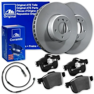 Abbildung von ATE Bremsscheiben 330mm + CERAMIC Beläge vorne passend für 5er F10 F11