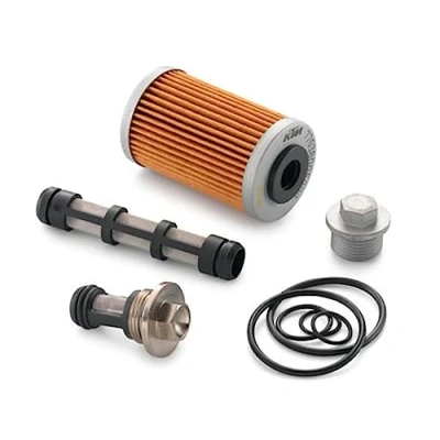 Abbildung von KTM Ölfilterkit Filterset OEM 78938015010 450 EXC, SXF, 500 ECX Modelljahre 2012 2016
