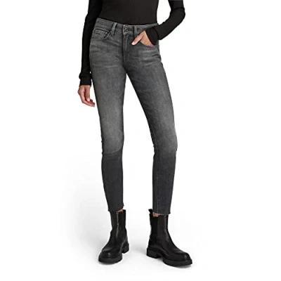 Abbildung von G STAR RAW Damen 3301 Mid Skinny Ankle Jeans