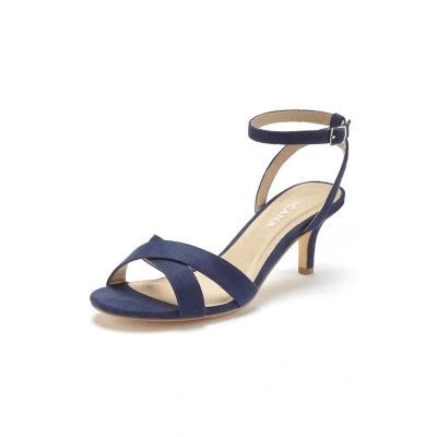 Abbildung von Lascana Riemensandalette, Damen, Größe: 36, Dunkelblau Schuhe