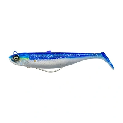 Abbildung von Savage Gear Minnow Wl Blaues Perlsilber 10cm 16g Gummifisch