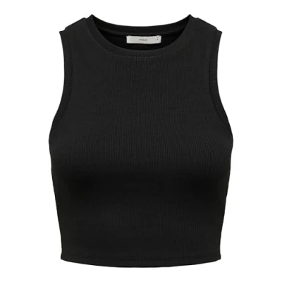 Abbildung von ONLY Rundhals Top, Damen, Größe: XS, Black