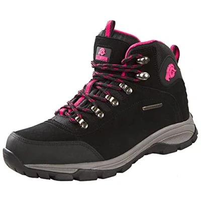 Abbildung von Guggen Mountain Schnürstiefelette, Damen, Größe: 38, Pink Schuhe