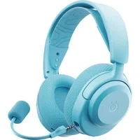 Abbildung von SteelSeries Arctis Nova 3P Wireless Gaming Headset App Steuerung 40 Std. Akku Neodym Magnet Treiber 2,4 GHz/Bluetooth Abnehmbares Mikrofon PS5, PS4, PC, Switch, Mobilgeräte Aqua
