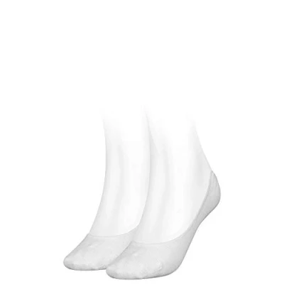 Abbildung von Puma Damen Footie Socken, Weiß, 35/38 (2er Pack)