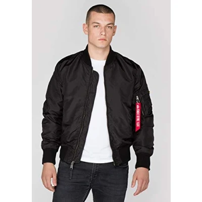 Abbildung von Alpha Industries MA1 TT Bomberjacke, Herren, Größe: 4XL, Black
