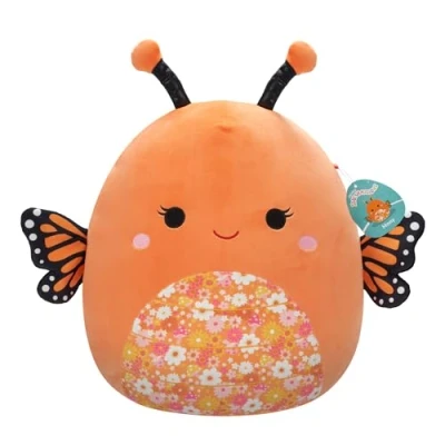 Abbildung von Squishmallows Kuscheltier Mony Schmetterling 40 cm (NEU &amp; OVP)