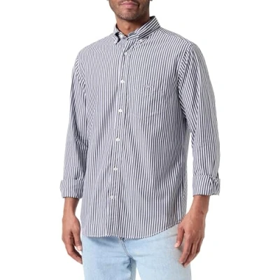 Abbildung von GANT Regular FIT Striped Hemd, Herren, Größe: Large, Black