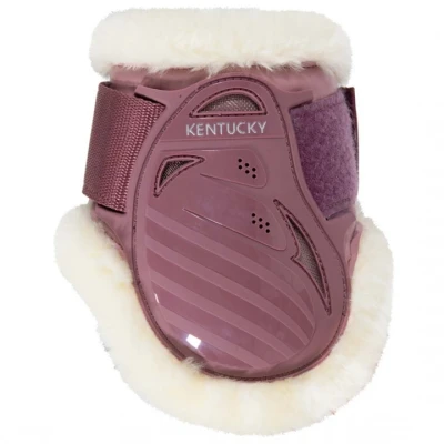 Abbildung von Kentucky Streichkappen Young Horse Vegan Sheepskin Old Rose M