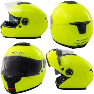Abbildung von A Pro Klapphelm Helm Innensonnenblende Modular Motorradhelm Fluo XXL