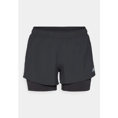 Abbildung von New Balance Seamless Short kurze Sporthose, Damen, Größe: XL, Black