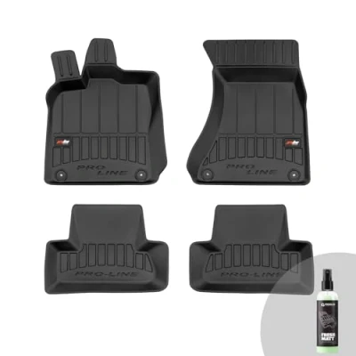 Abbildung von FROGUM ProLine 3D Gummimatten Exklusiven Auto Fußmatten Autofussmatten für Audi Q5 I 2008 2016, SQ5 2013 2016 Die höchsten Kanten