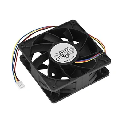Abbildung von Tosuny Case Fans, Lüfter DC 12V 5.0A 7500RPM Leiser Computer Ersatz 4 Pin Anschluss für Antminer S7 S9 Standard Gehäuselüfter