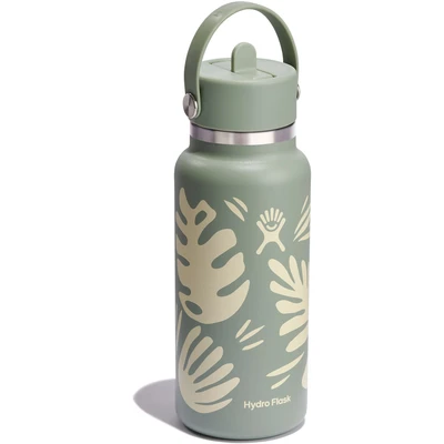 Abbildung von Hydro Flask 32oz / 946ml Wide Mouth + Flex Straw Cap Wasserflasche