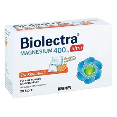 Abbildung von Biolectra Magnesium 400 mg Ultra Trinkgran.Orange