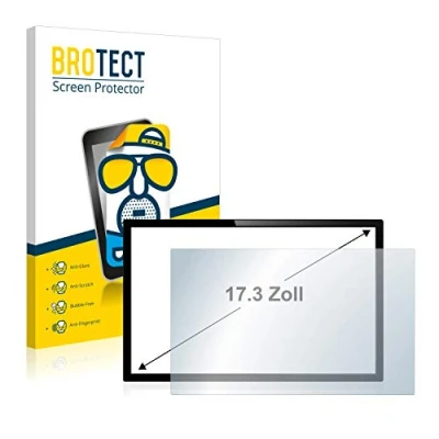 Abbildung von BROTECT 17.3&quot; Entspiegelungs Schutzfolie für Touch Panel PCs mit 17,3 Zoll (43.9 cm) [383 mm x 215 mm, 16:9] Matt, Anti Fingerprint