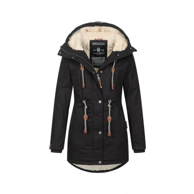 Abbildung von Navahoo B991 Wintermantel, Damen, Größe: Large, Schwarz