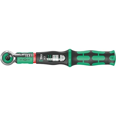 Abbildung von Wera 05075801001, Klick Drehmomentschlüssel, Nm, Mechanisch, 1/4 Zoll, 2 12 Stahl