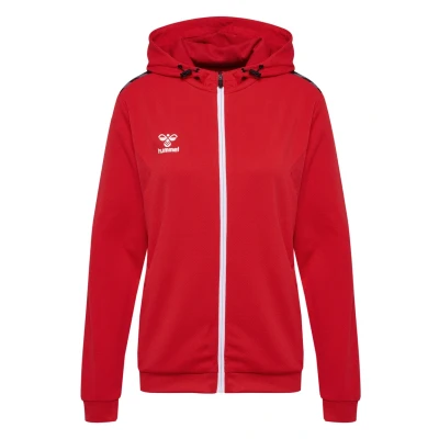 Abbildung von Hummel Trainingsjacke, Damen, Größe: 44, True red