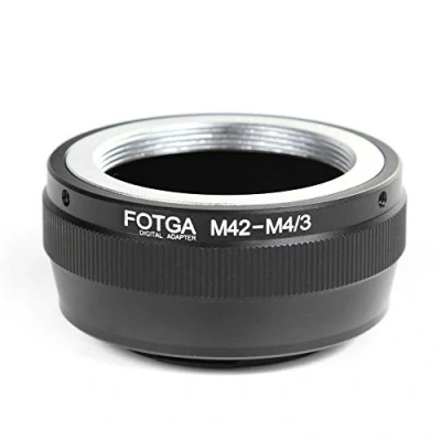 Abbildung von Fotga Objektivadapter für M42 Schraubgewinde auf Panasonic Olympus Micro 4/3 Camera Pen E PL6 PL7 PL8 PL9 M OM D M5 M10 Mark II III Lumix GH4 GH5 GH5s