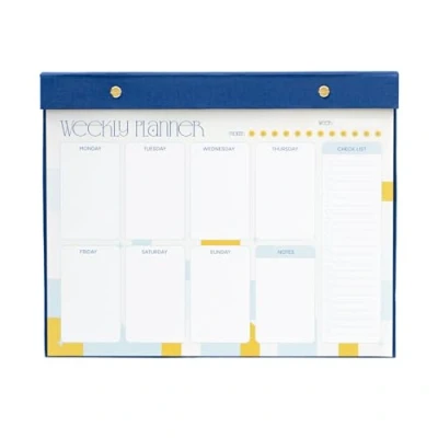 Abbildung von Kokonote Wochenplaner Block A4 Kalender Planer Akalia Tischkalender Tischplaner ohne Datum Schreibtischunterlage Papier