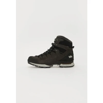 Abbildung von Hanwag Makra Trek GTX Herren Trekkingschuhe (Anthrazit 9,5 UK) Typ BC (Stabile Bergstiefel) Wanderschuhe