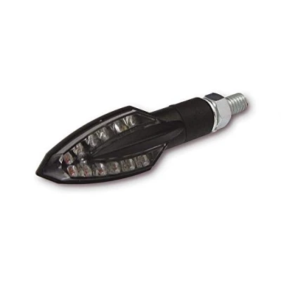 Abbildung von Shin Yo LED Blinkerpaar Vinci M8 schwarz, getöntes Glas