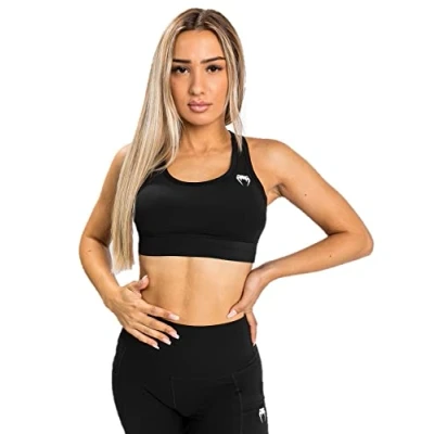 Abbildung von Venum Damen Essential Medium Impact Sport BH Schwarz XL