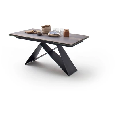 Abbildung von MCA furniture Esstisch &quot;Kobe&quot;, Glas Keramik mit Stirnauszug