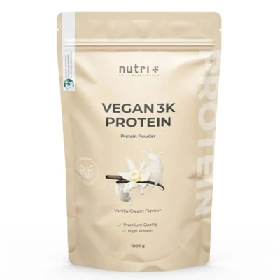 Abbildung von nutri+ Protein Pulver Vegan 3K Pulver, 1 er