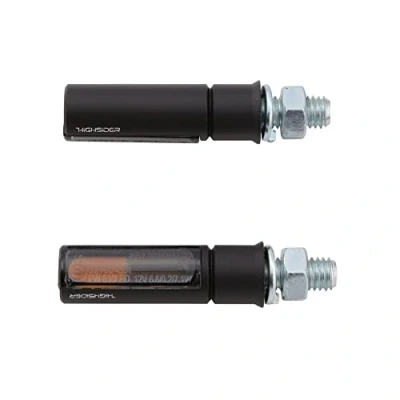 Abbildung von HIGHSIDER Conero Motorrad 3in1 LED Rücklicht/Blinker, Black Edition, E geprüft (2er Pack)