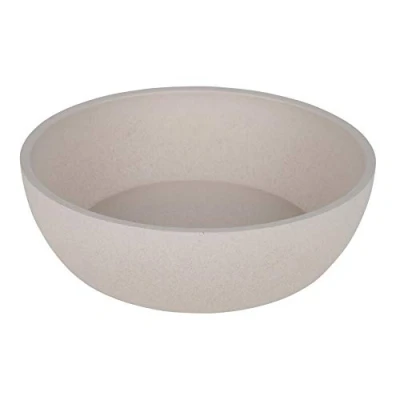 Abbildung von District 70 Bambus Futternapf Beige Hundenapf 17,5 cm...