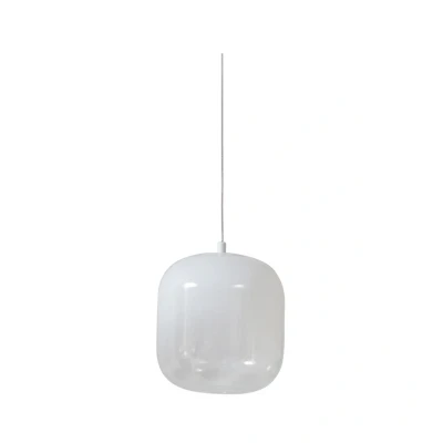 Abbildung von Lucande LED Hängeleuchte Avelina, Ø 14cm, weiß, 1 flg.