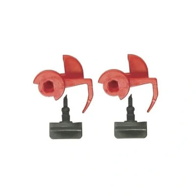 Abbildung von LUTH Premium Profi Parts Verriegelung kompatibel mit Siemens 00181272 für Filterrahmen Dunstabzugshaube 2stk