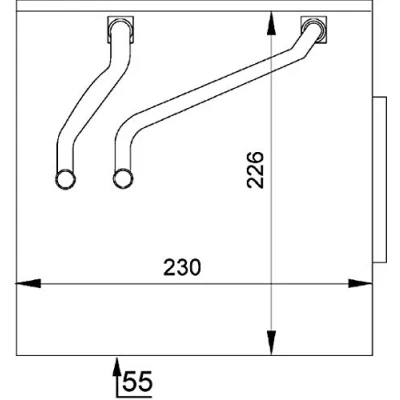 Abbildung von MAHLE ORIGINAL AE 49 000P Verdampfer ohne Expansionsventil