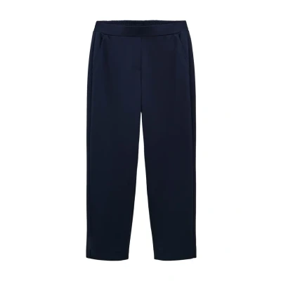 Abbildung von someday. CITY Charlie Sleek Stoffhose, Damen, Größe: 36, Ocean