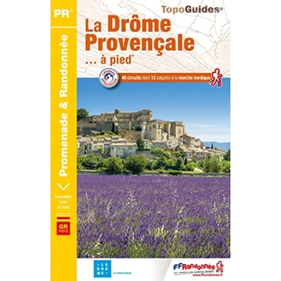 Abbildung von Drôme provençale à pied 40 circuits (P262): ref P262 (Promenade &amp; Randonnée)