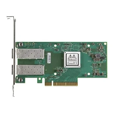 Abbildung von Mellanox ConnectX 5 EN Netzwerkadapter PCI Express 3.0 x8 GB Ethernet 10 25 grün/Silber (MCX512A ACAT)