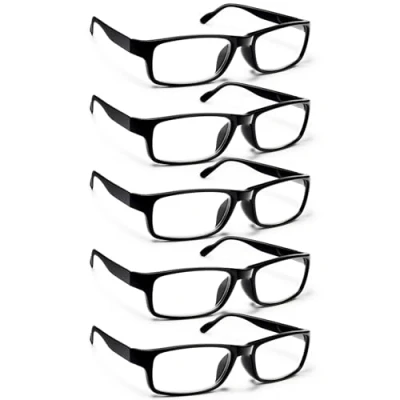 Abbildung von Gaoye 5 pack Lesebrillen Herren / Damen mit blaulichtfilter Brille Lesehilfe für