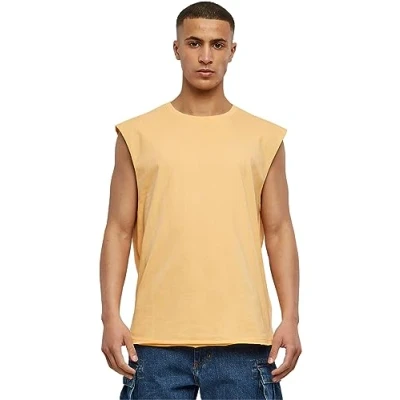 Abbildung von Urban Classics OPEN EDGE Sleeveless Top, Herren, Größe: XL, Paleorange