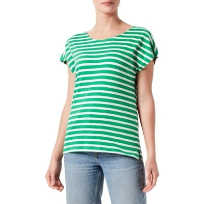 Abbildung von ONLY T Shirt Damen, Green Bee/Stripes:Cloud Dancer (Dina), L